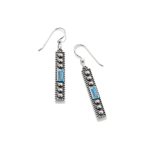 Brighton Pretty Tough Gem French Wire Earrings in Aqua at ooh la la! in Grapevine TX 76051