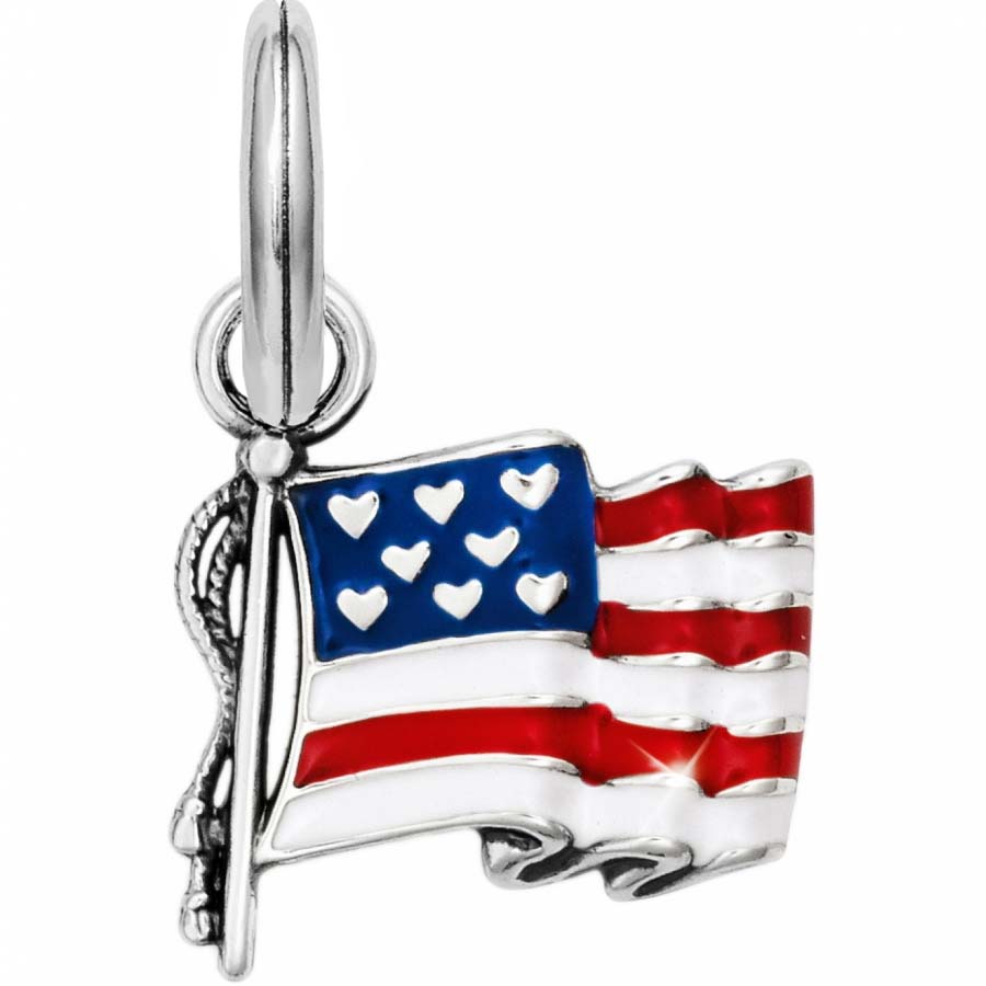 Brighton Flag Of Freedom Charm at ooh la la! in Grapevine TX 76051