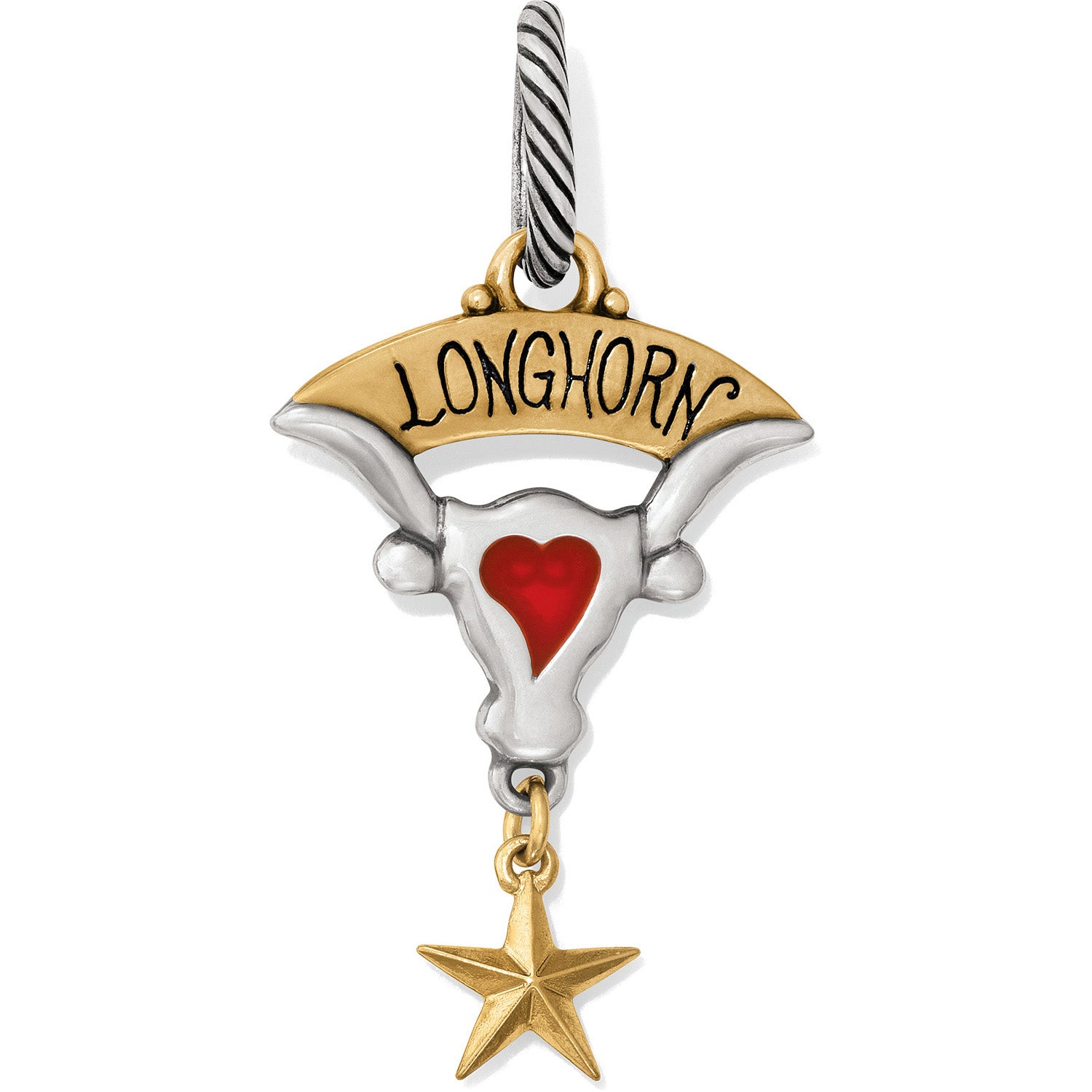 Texas Longhorn Charm