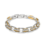 Mosaic Two Tone Links Bracelet