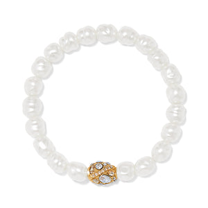 Trust Your Journey Pearl Bracelet