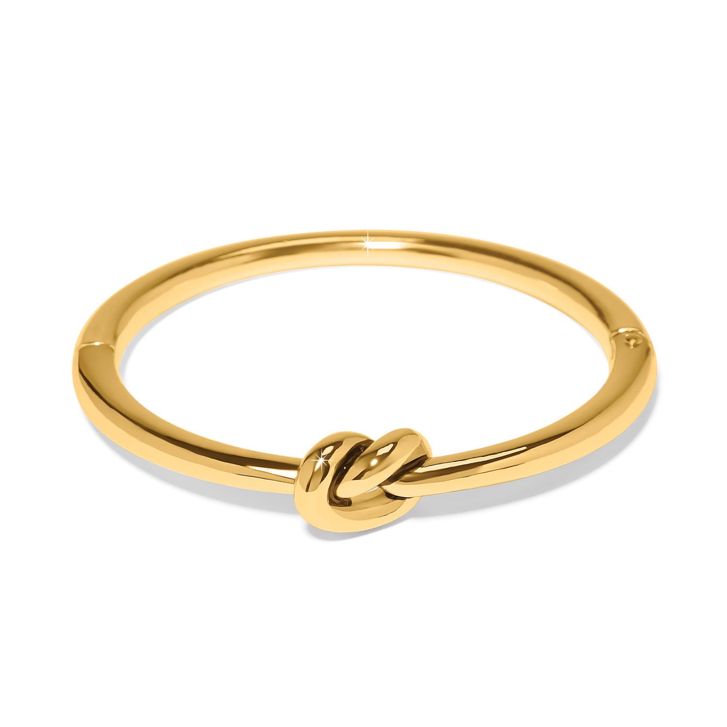 Brighton Interlok Single Knot Hinged Bangle