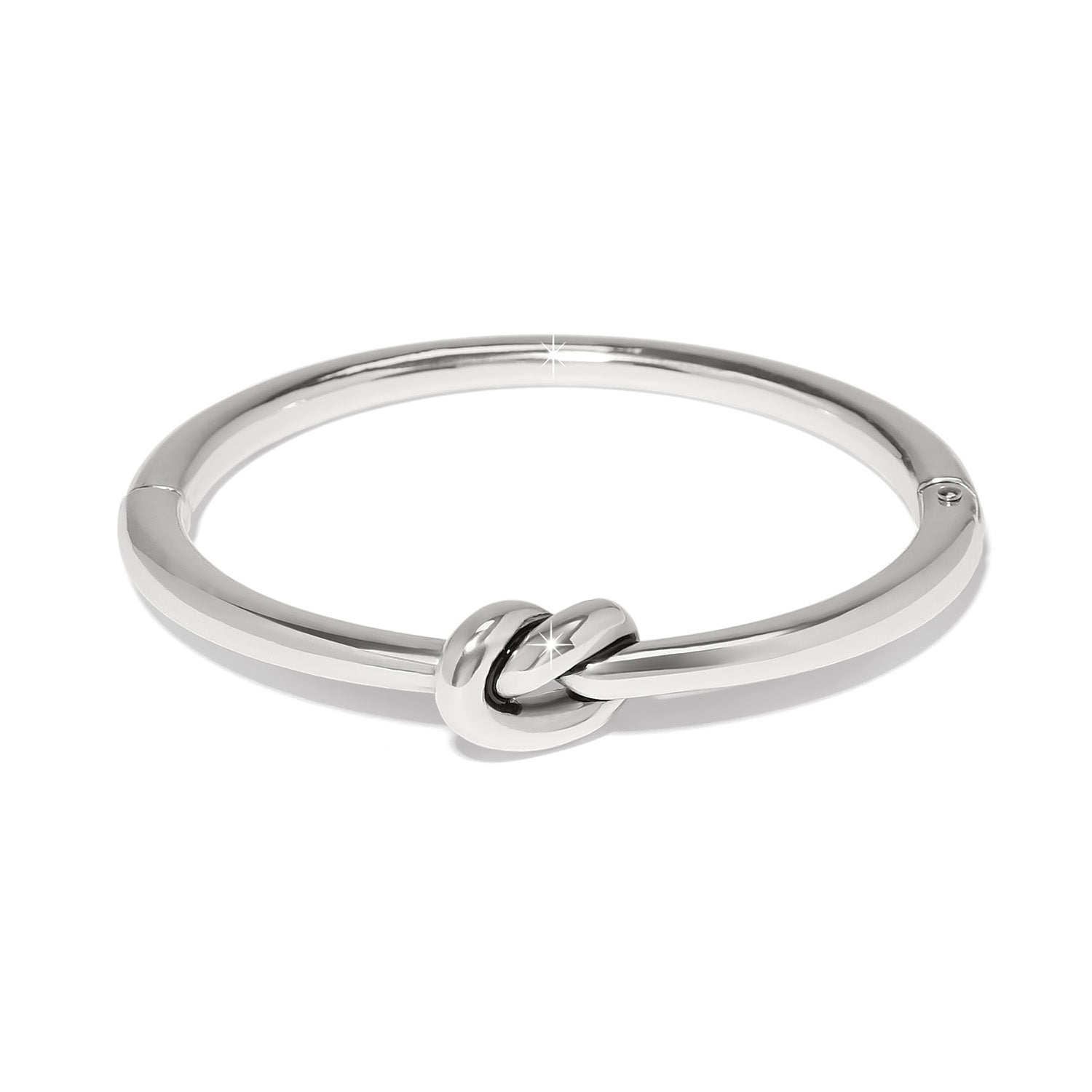 Brighton Interlok Single Knot Hinged Bangle