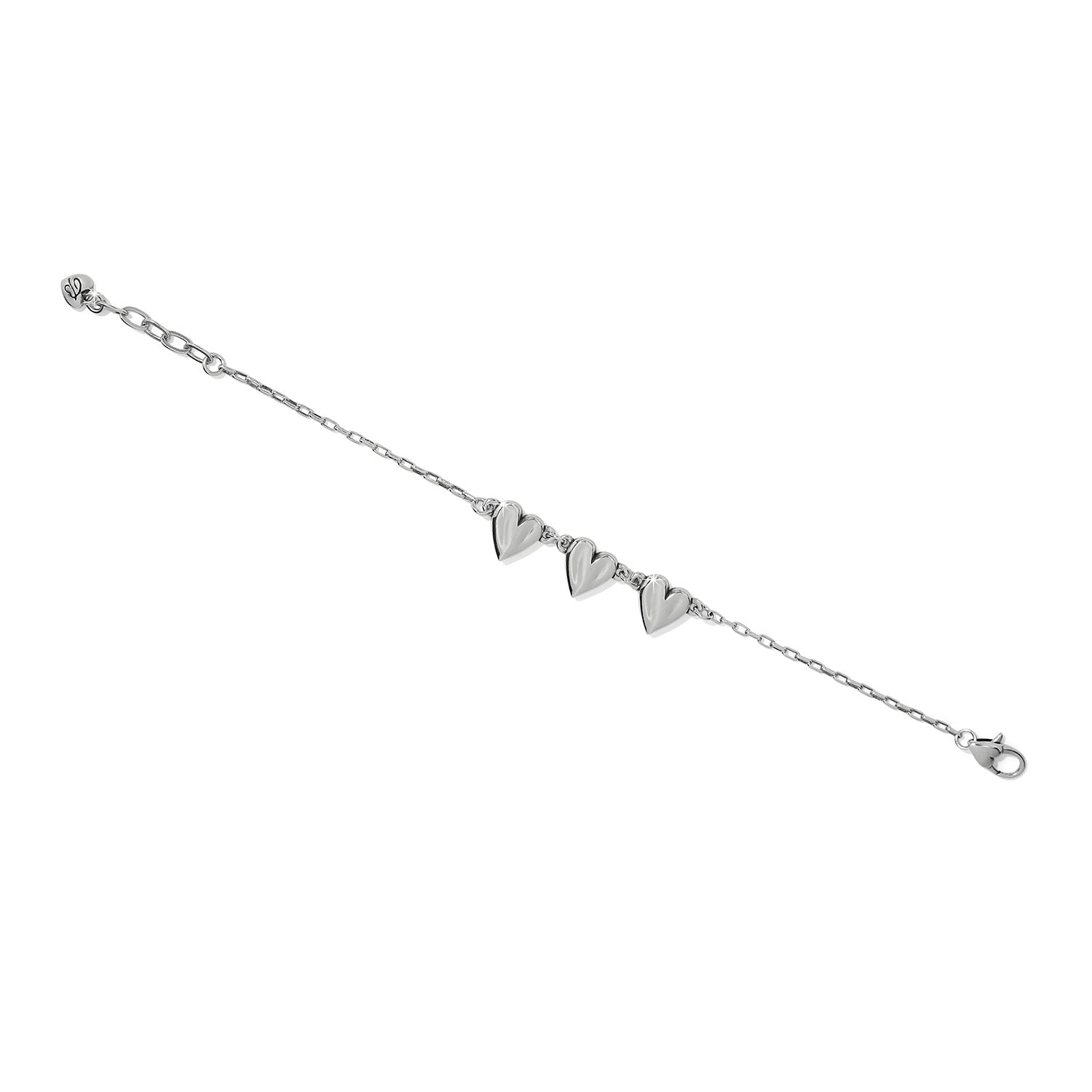 Cascade Heart Trio Bracelet