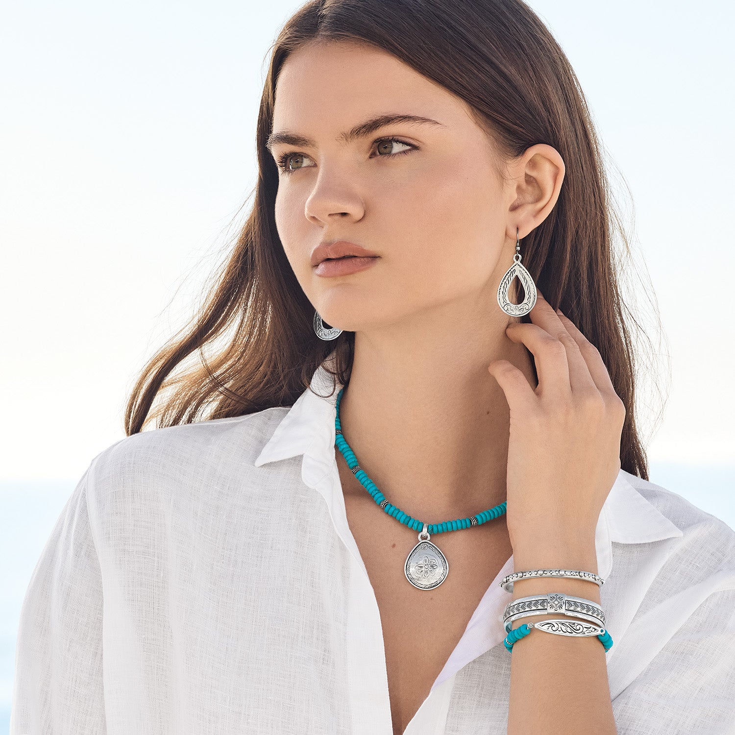 Mosaic Turquoise Bracelet