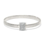 Brighton Meridian Solis Spring Bracelet in silver at ooh la la! in Grapevine TX 76051