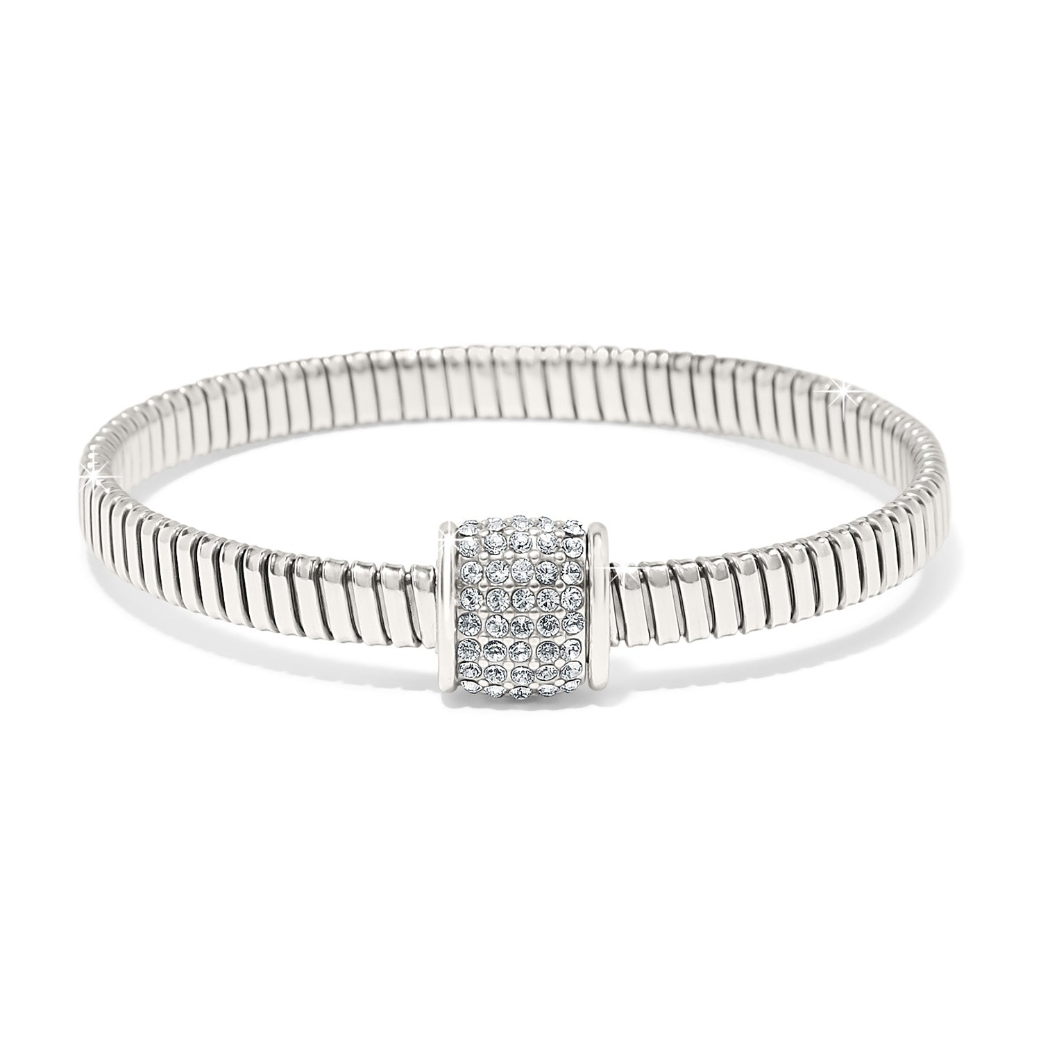 Brighton Meridian Solis Spring Bracelet in silver at ooh la la! in Grapevine TX 76051
