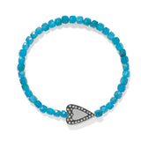 Brighton Love Messages Be Bold Teal Bracelet at ooh la la! in Grapevine TX 76051