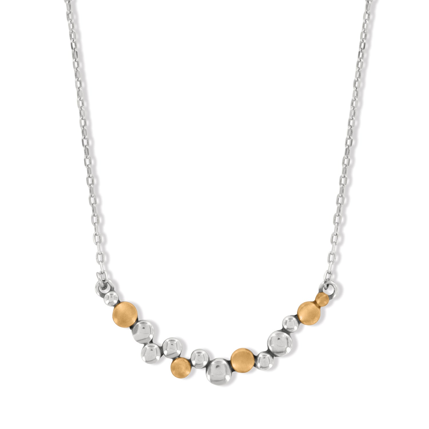 Brighton Pebble Edge Crescent Bar Necklace at ooh la la! in Grapevine TX 76051