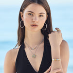 Brighton Pebble Edge Crescent Bar Necklace at ooh la la! in Grapevine TX 76051