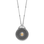 Brighton Ferrara Segreta Medallion Petite Necklace at Ooh La La! in Grapevine TX 76051