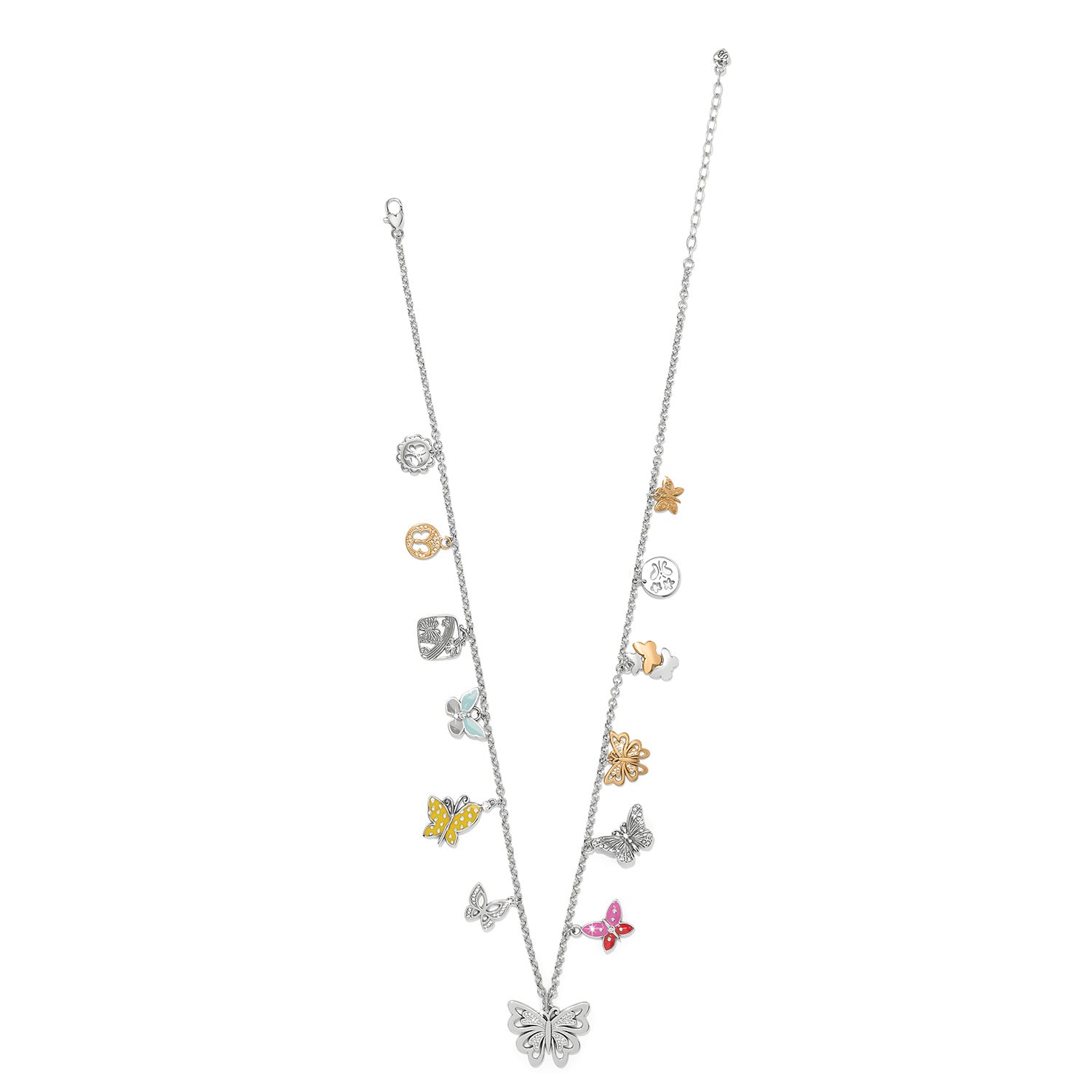 Brighton Forever Butterfly Charm Necklace at ooh la la! in Grapevine TX 76051