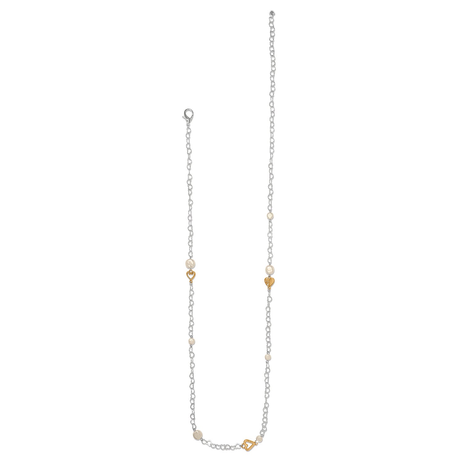 Brighton One Heart Pearl Long Necklace at ooh la la! in Grapevine TX 76051