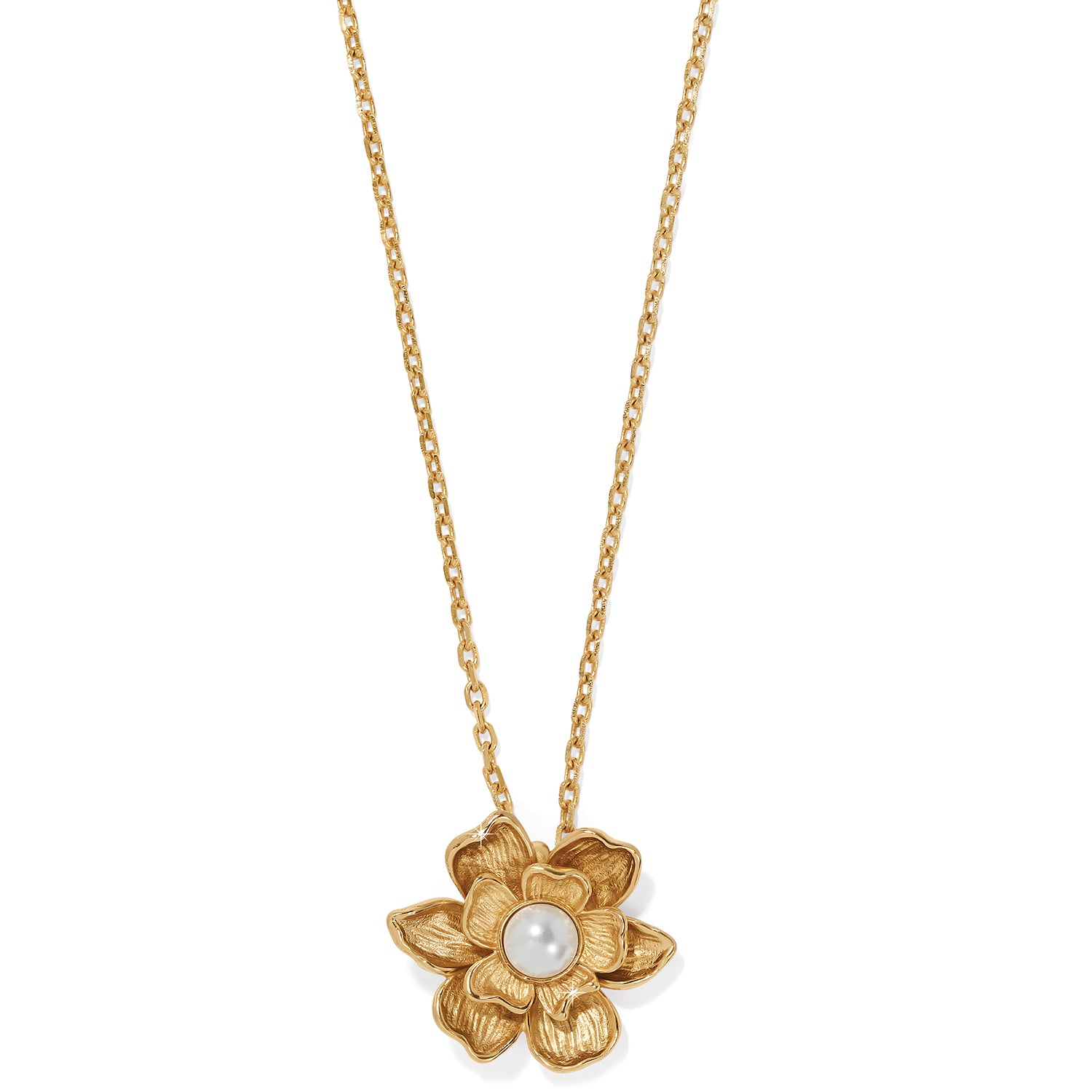 Everbloom Pearl Flower Necklace