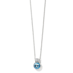 Brighton Meridian Aurora Petite Necklace in Aqua at ooh la la! in Grapevine TX 76051