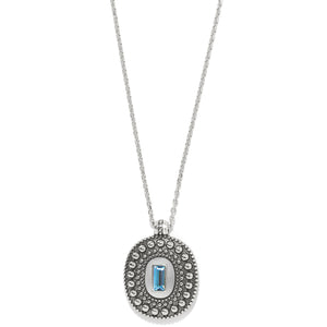 Brighton Pretty Tough Gem Necklace in Aqua at ooh la la! in Grapevine TX 76051