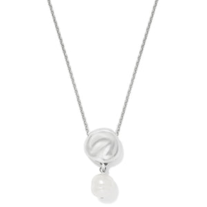 Cascade Round Pearl Necklace