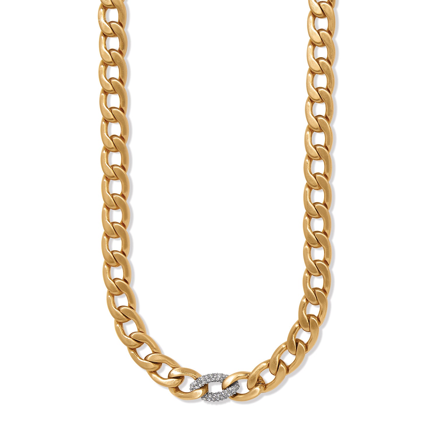 Brighton Cleo Pave Link Necklace