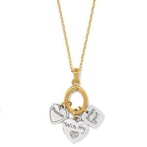 One Heart Charm Necklace