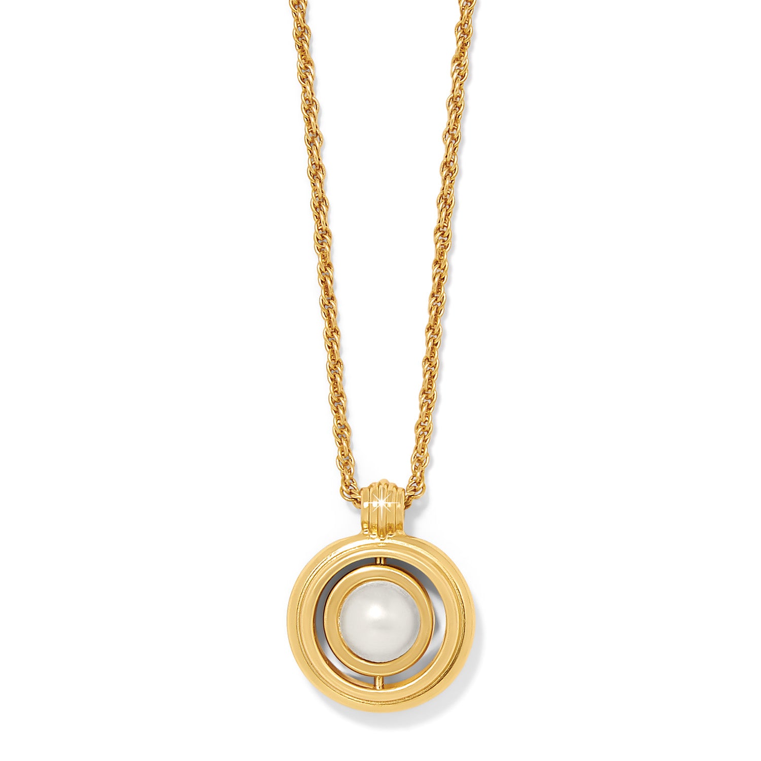 Ferrara Deco Pearl Necklace