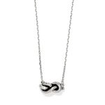 Interlok Single Knot Petite Necklace