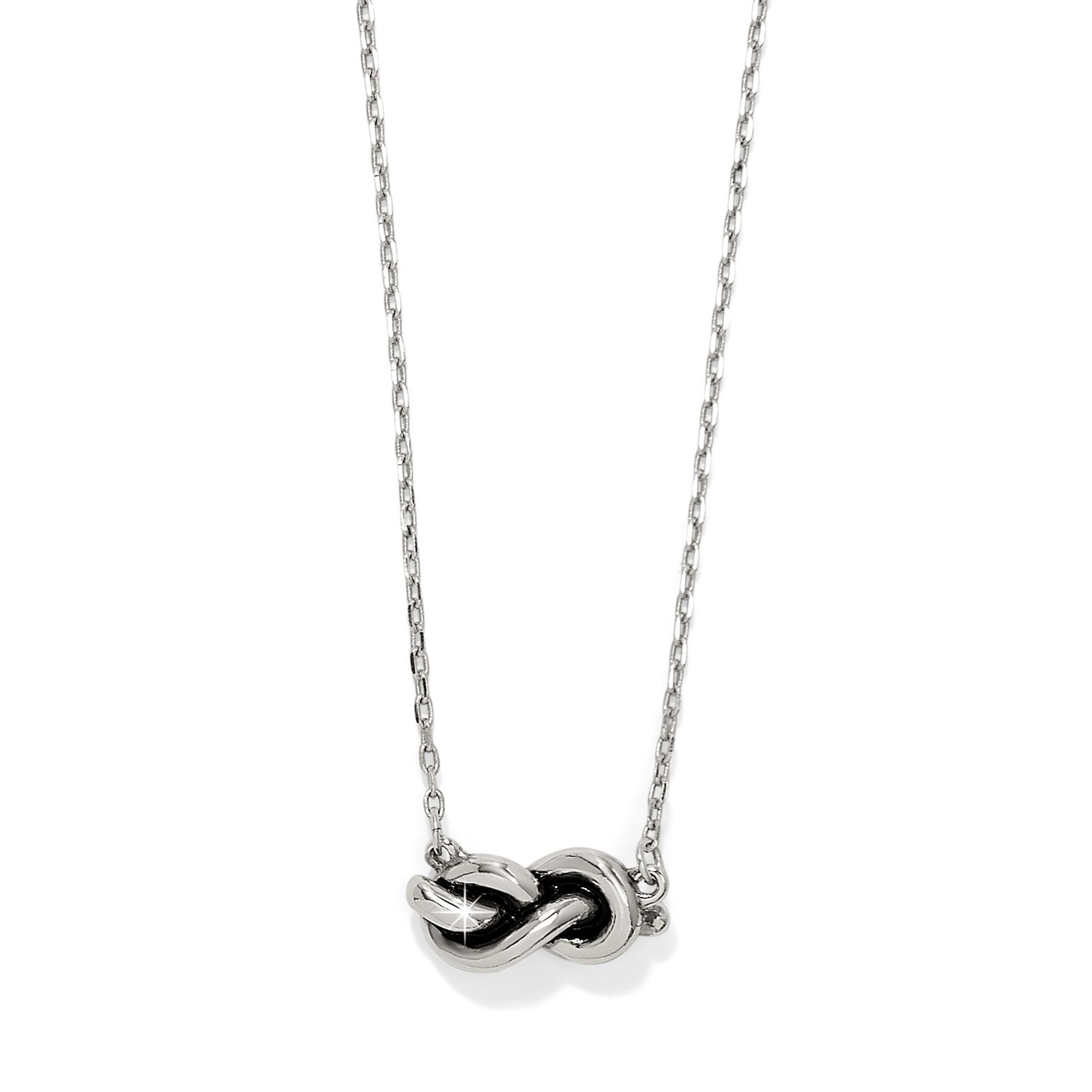 Interlok Single Knot Petite Necklace