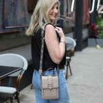 Reba Crossbody in mocha at ooh la la! in Grapevine TX 76051