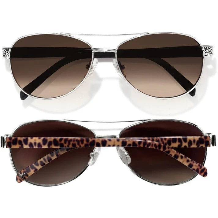 Brighton Sugar Shack Leopard Sunglasses at ooh la la! in Grapevine TX 76051