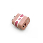 Double Play Eco Wall Power Adapter in pink at ooh la la! in Grapevine TX 76051