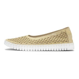 Ilse Jacobsen tulipu 0026 ballets flats in platin gold at ooh la la! in Grapevine TX 76051