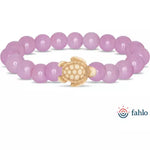The Fahlo Journey Bracelet - Turtle in lilac glow at ooh la la! in Grapevine TX 76051