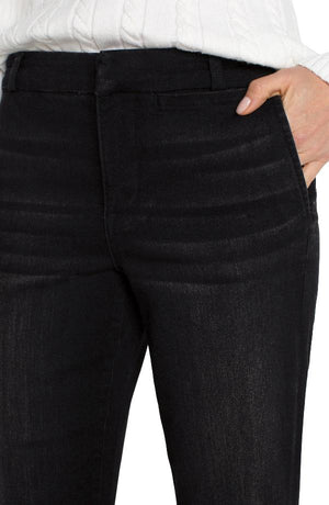 Liverpool Denim Flare Trousers at ooh la la! in Grapevine TX 76051