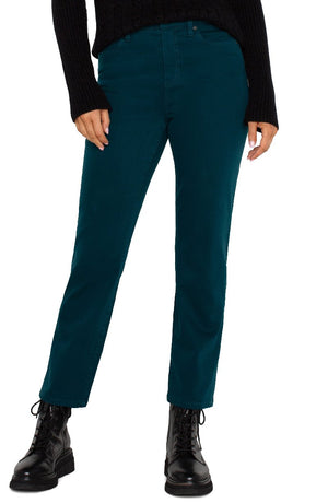 Liverpool Liv Hi-rise Non-skinny Skinny in dark forest green at ooh la la in Grapevine TX 76051