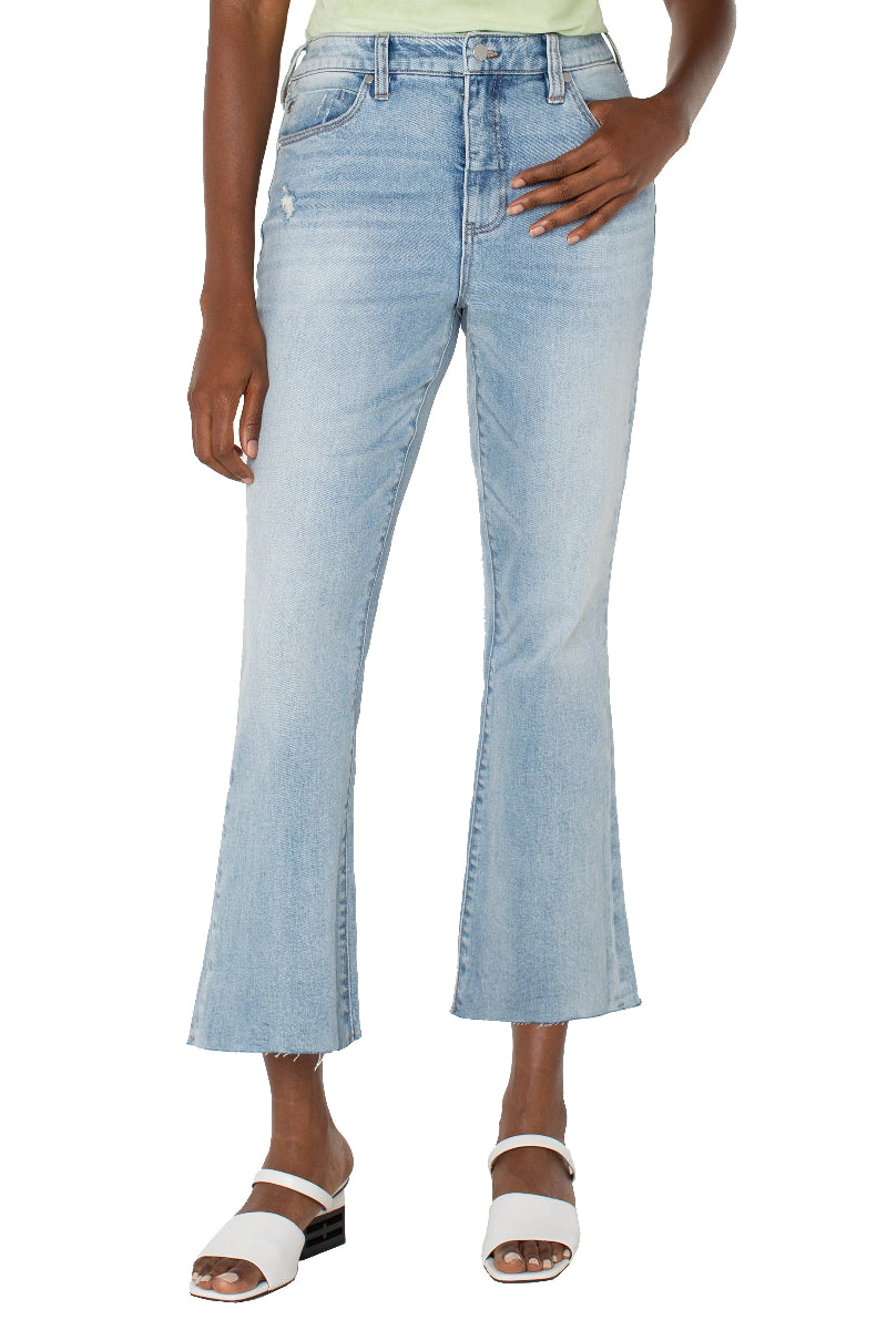 Liverpool Hannah Hi-rise Crop Flare at ooh la la! in Grapevine TX 76051