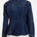 Liverpool Fit and Flare Denim Trucker Jacket at Ooh La La! in Grapevine TX 76051