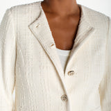 Liverpool Collarless Boucle Jacket at Ooh La La! in Grapevine TX 76051