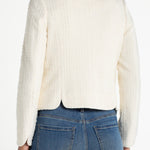Liverpool Collarless Boucle Jacket at Ooh La La! in Grapevine TX 76051