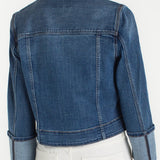 Liverpool Bracelet Length High Cuff Trucker Jacket at ooh la la! in Grapevine TX 76051