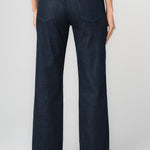 Liverpool Kennedy Straight Jeans with Red Side Stitch Detail in midnight eclipse at ooh la la! in Grapevine TX 76051