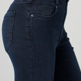 Liverpool Gia Glider® pull-on slim jean with 29" inseam in Raven Wing at ooh la la! in Grapevine TX 76051