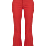 Liverpool Lucy High Rise Clean Front Boot Cut Jeans in Sundance Red at ooh la la! in Grapevine TX 76051