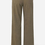 Liverpool High Rise Crop Trouser with Drawstring in Olive Green at ooh la la! in Grapevine TX 76051