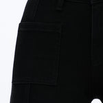 Mid Rise Sequin Wide Leg Jeans in black at ooh la la! in Grapevine TX 76051