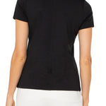Liverpool Short Sleeve Crew Neck Tee in black at ooh la la! in Grapevine TX 76051