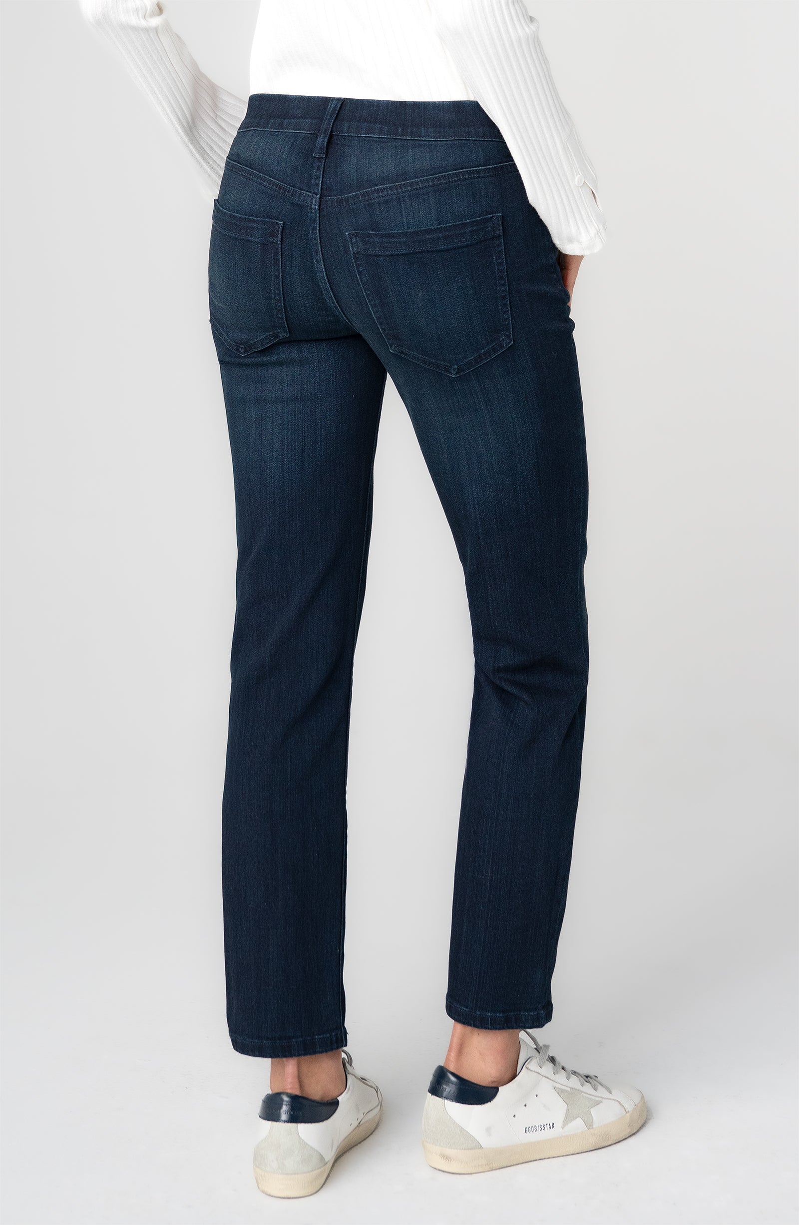 Liverpool Rowan Low Rise Comfort Waist Slim 28' ins at Ooh La La! in Grapevine TX 76051