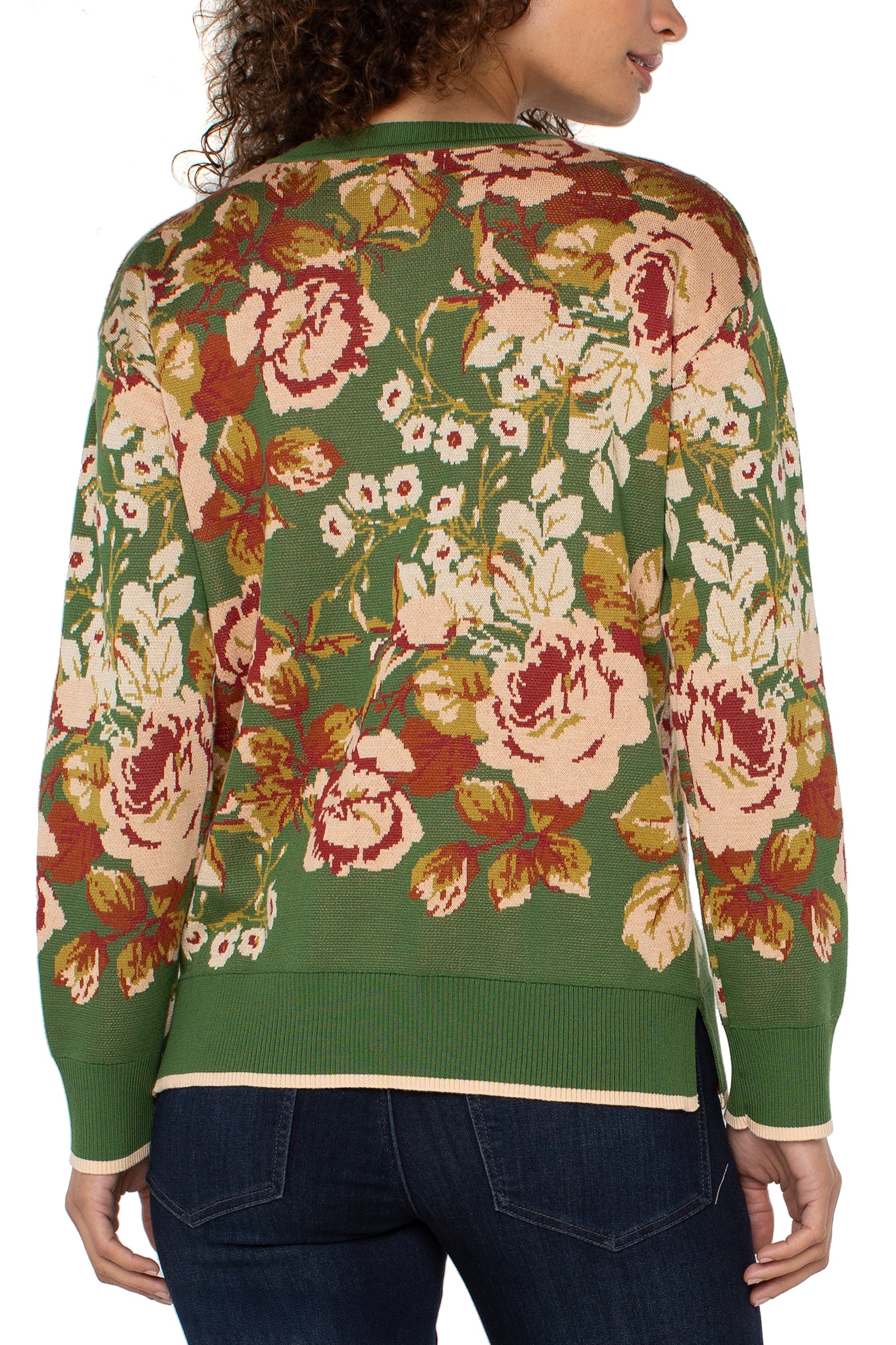 Liverpool Long Sleeve Crew Neck Sweater at Ooh La La! in Grapevine TX 76051