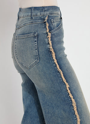 Lysse Era Hi Waist Wide Leg Decorated Denim at ooh la la! in Grapevine TX 76051