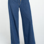 Liverpool Tie Waist Wide Leg Jeans at ooh la la! in Grapevine TX 76051