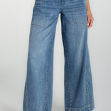 Liverpool Stride jeans, wide leg utility jeans, high waisted denim women, 30 inch inseam jeans, patch pocket jeans, Liverpool Los Angeles denim, chic wide leg pants, premium stretch jeans.
ooh la la! in Grapevine TX 76051