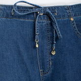 Liverpool Tie Waist Wide Leg Jeans at ooh la la! in Grapevine TX 76051